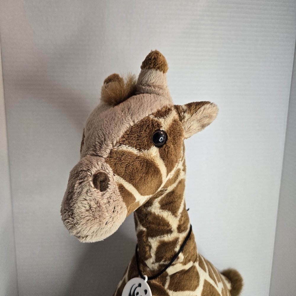 Build A Bear WWF Giraffe Plush Stuffed Animal Realistic 20" - Picture 2 of 7